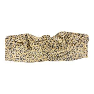 Victoria Secret Leopard Print Bandeau Strapless Bra